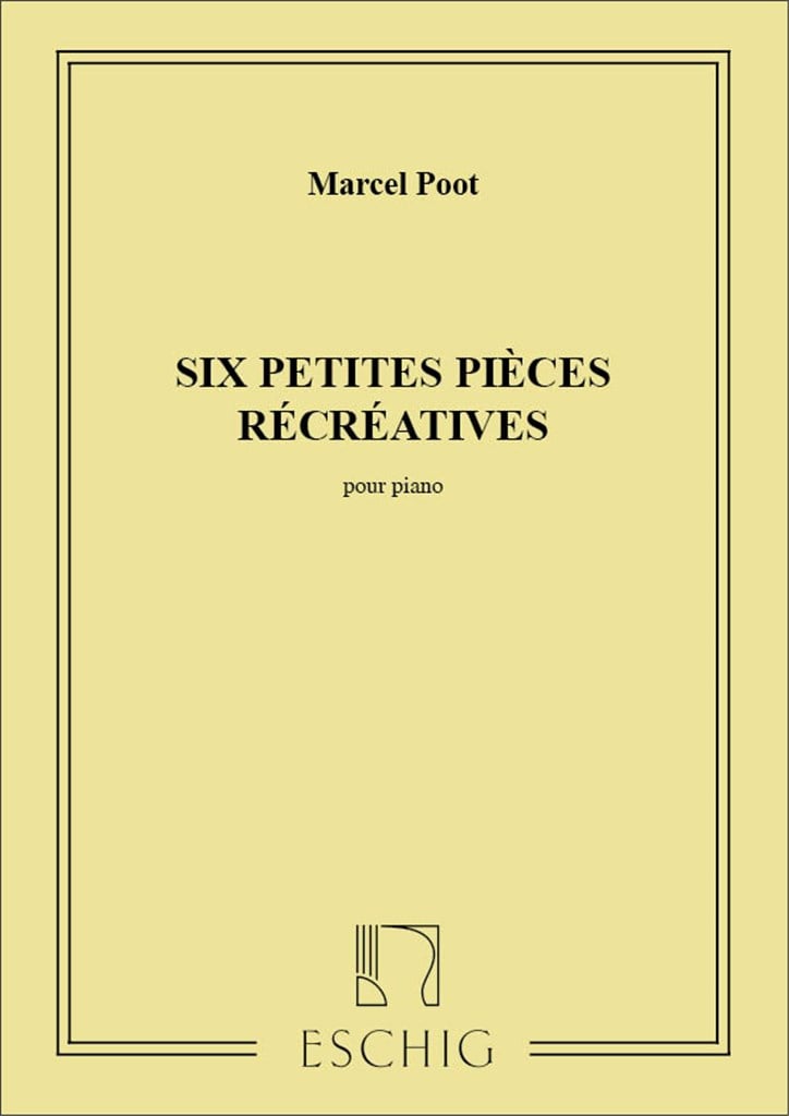 6 Pieces Recreatives Piano